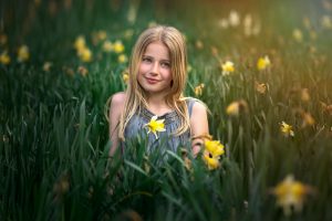 Outdoor children photographer in Dorset